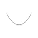 Diamond tennis necklace in white gold