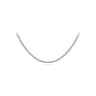 Diamond tennis necklace in white gold